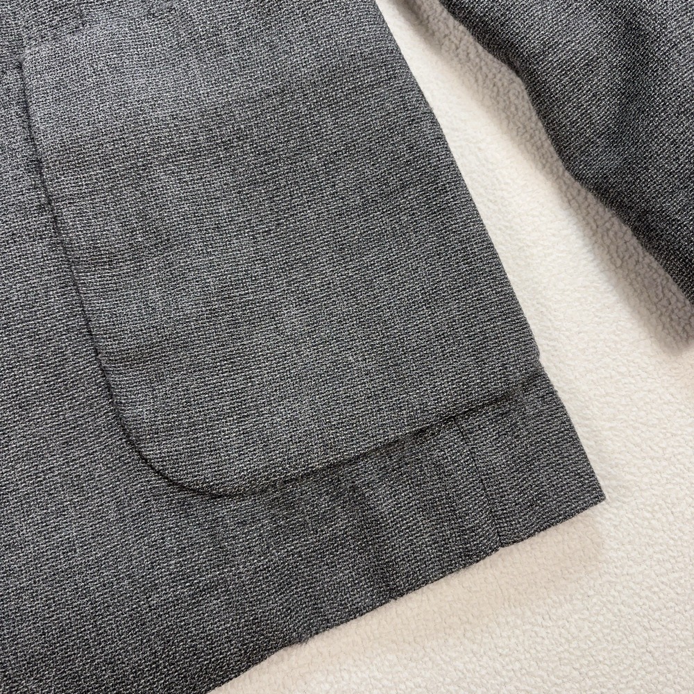 Bonobos Vitale Barberis Canonico Wool Blazer Jacket Men's 38S Gray Standard Fit - Picture 15 of 16